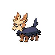 Herdier front sprite