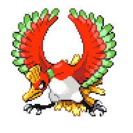 Ho-Oh front sprite