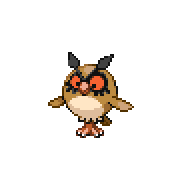 Hoothoot front sprite