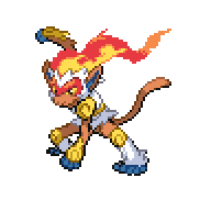 Infernape front sprite