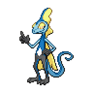 Inteleon front sprite