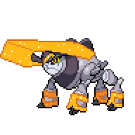 Iron Boulder front sprite