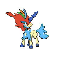 Keldeo — Resolute Form front sprite