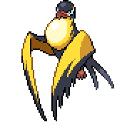 Kilowattrel front sprite