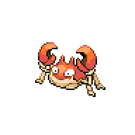 Krabby front sprite