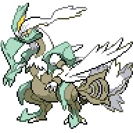 White Kyurem front sprite