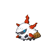 Larvesta front sprite