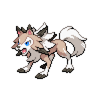 Lycanroc front sprite