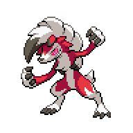 Lycanroc — Midnight Form front sprite