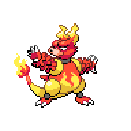 Magmar front sprite
