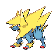 Mega Manectric front sprite