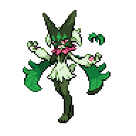 Meowscarada front sprite