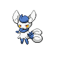 Meowstic — Female front sprite