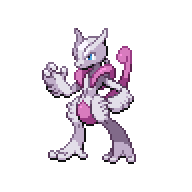 Mega Mewtwo X front sprite