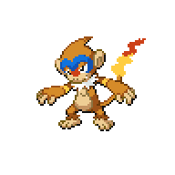 Monferno front sprite