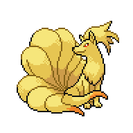 Ninetales front sprite