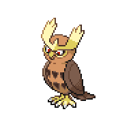 Noctowl front sprite