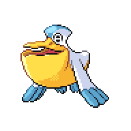 Pelipper front sprite