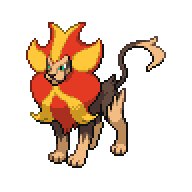 Pyroar front sprite