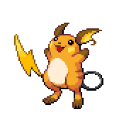 Raichu front sprite