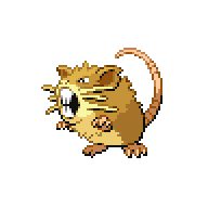 Raticate front sprite