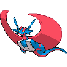 Mega Salamence front sprite