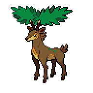 Sawsbuck — Summer Form front sprite