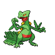 Sceptile front sprite