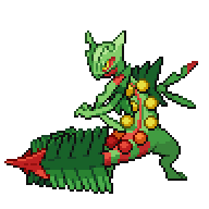 Mega Sceptile front sprite