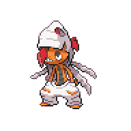 Mega Scrafty front sprite