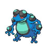 Seismitoad front sprite