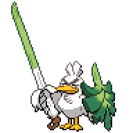 Sirfetch'd front sprite