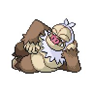 Slaking front sprite