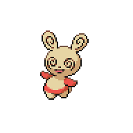 Spinda front sprite