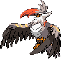 Mega Staraptor front sprite