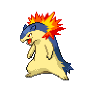 Typhlosion front sprite