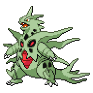 Mega Tyranitar front sprite