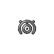Unown — M front sprite