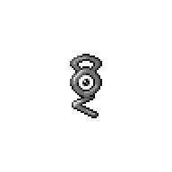 Unown — G front sprite
