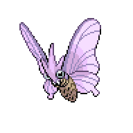 Venomoth front sprite