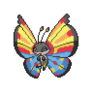 Vivillon — Ocean Pattern front sprite