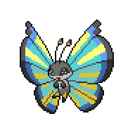Vivillon — Savanna Pattern front sprite