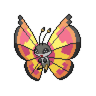 Vivillon — Sun Pattern front sprite