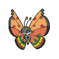 Vivillon — High Plains Pattern front sprite
