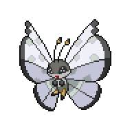 Vivillon — Icy Snow Pattern front sprite