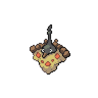 Wormadam — Sandy Cloak front sprite