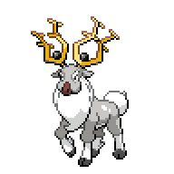 Wyrdeer front sprite