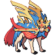 Zacian — Crowned Sword front sprite