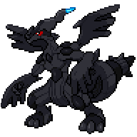 Zekrom front sprite