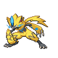 Zeraora front sprite
